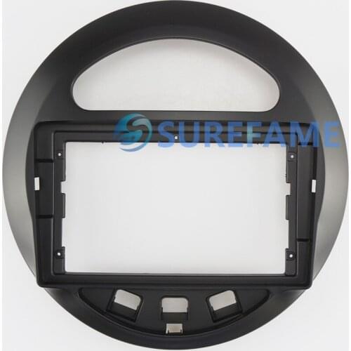 9 inch Car Fascia Radio Panel for GEELY PANDA / GC2 2009-2019 Dash Kit Install Facia Console Bezel Adapter 9inch Plate Trim