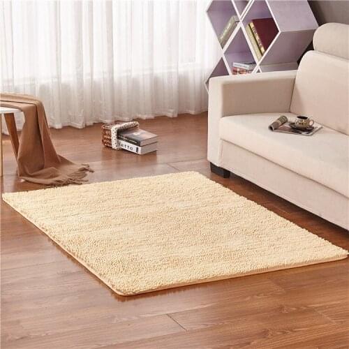 Zeegle Chenille Large Carpets For Living Room Coffee Table Floor Mat Anti-slip Floor Mats Bedroom Bedside Rugs Bathroom Bath Mat