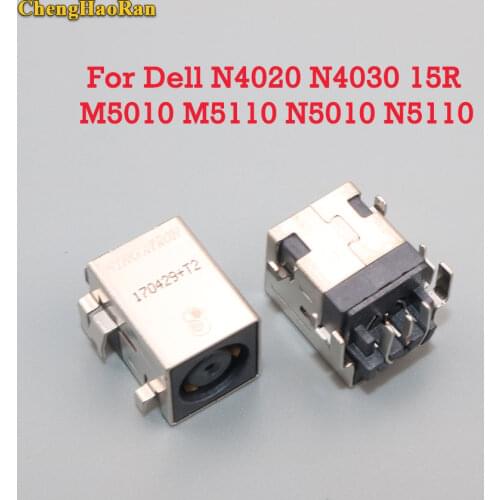 ChengHaoRan DC Power Jack Socket Connector for Dell N4020 N4030 15R M5010 M5110 N5010 N5110 DC JACK