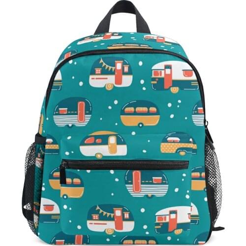 Kids Backpack Kids Cartoon Car Kindergarten School Bag Boys Girls Back to School Rucksack Children Preschool Bags