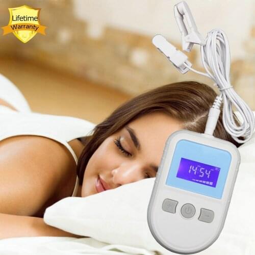 No sleep insomnia Physiotherapy Anxiety Insomnia Anti Sleep Electrotherapy CES Device Depression Electronic Stimulator