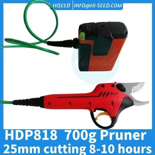 HDP818 Genuine electric pruning knifes 25mm 8-10hours fruit branch shears labor saving scissors