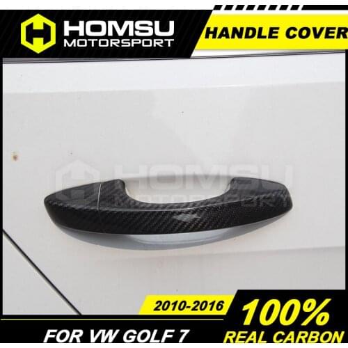Carbon Handle cover for V-W GOLF 7 2010-2016 carbon fiber Handle cover For V-W golf 7
