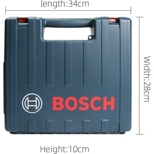 Bosch Toolbox (modified) Rechargeable Drill Electric Drill Impact Drill Household Universal Suitcase Size: 34CM×28CM×10CM