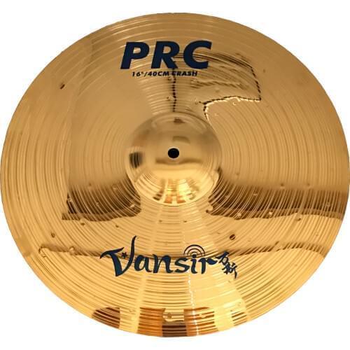 Vansir Polishing Alloy Cymbals Gold Color 16''Crash For Sale
