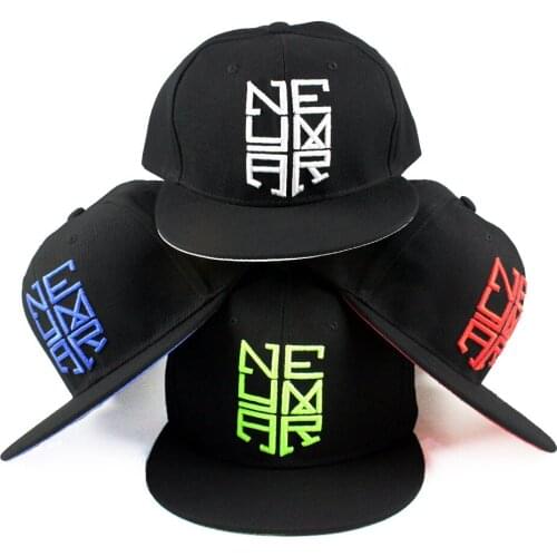 Flat Letter Embroidery Unisex Hip Hop Caps Female Men Snapback Hats Cool Street Shade Rap Singer Athlete Play Cap Drop Ship PY15