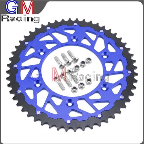Rear Chain Sprocket For YAMAHA YZ426F TTR230 WR250F WR400F WR426F WR450F YZ125 YZ250 YZ250F YZF250 YZ450F YZF450 Motorcycle