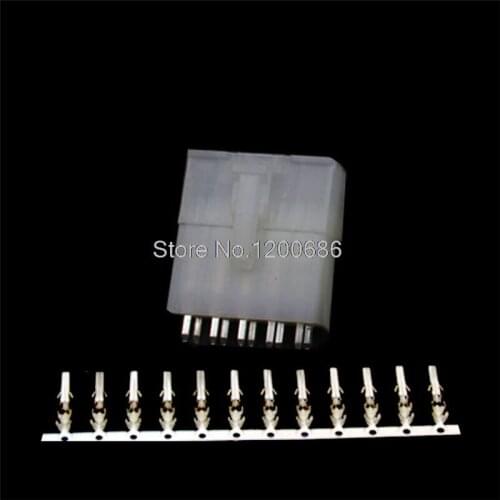 10Pin Automotive Connector 5557/5569 Connector 4.2MM Set Plug Terminal white