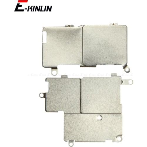 2pcs For iPhone 6 6S 7 8 Plus X XS XR 11 Pro Max SE 2020 Main Back Camera Lock Fastening Spacer Clip Cover Metal Plate Bracket