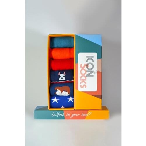 Iconsocks Unisex Kingston Socket Special Boxed Design Stockings