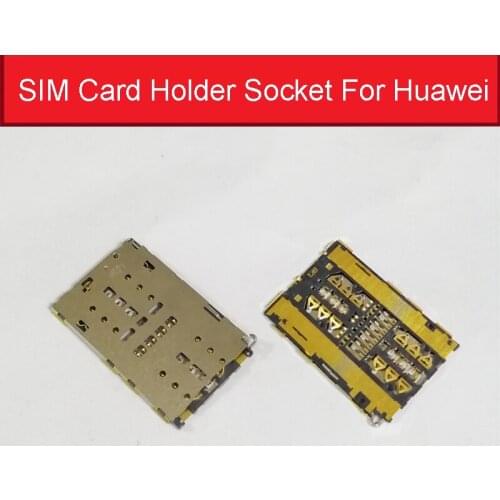 Sim Card Adapter Holder For Huawei Honor Mate 8 P9 7 Memory Card Reader Socket Flex Ribbon Cable Replacement Repair Parts