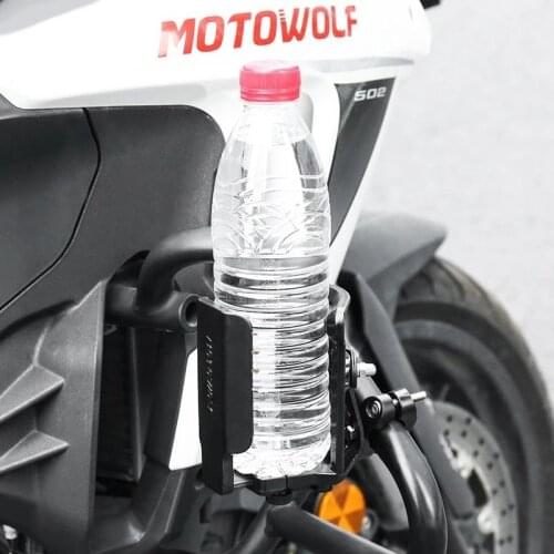 Crash Bar Water Bottle Motorbike Guard Drinking Cup Bracket Holder fits FOR BMW R1250GS R1200GSA Drink Cup Holder Motorcycle