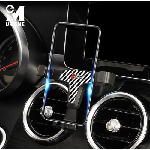 For Mercedes Benz W205 W213 CLA GLC GLA Cell Phone Holder Mobile Phone Car Mount Accessories