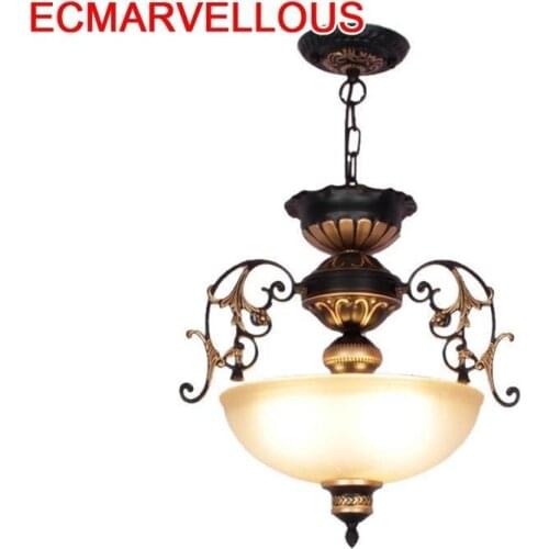 Hanglampen Chambre Fille Vintage Lampara Colgante De Techo Deco Maison Hanging Lamp Suspendu Suspension Luminaire Pendant Light