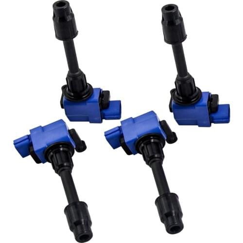 4PCS Ignition Coil for Nissan Silvia S15 SR20DET 200SX S14 X-Trail PNT30 22448-91F00 For Nissan 200SX S14 / S14A Radom Color