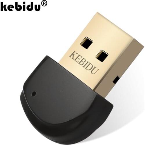 Kebidu USB Bluetooth Adapter Receiver V5.0 Wireless Mini USB Bluetooth Dongle 5.0. Receiver for Computer PC Wireless Mouse