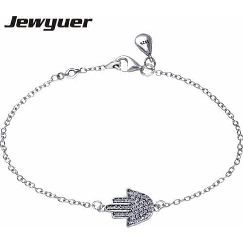 Summer style bracelets with hand Bracelet 925 sterling silver fine jewelry bracelets for women silver jewelry wholesale YL021