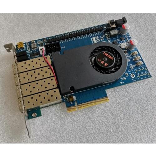 Fpga development board pcie circuit board Kintex 7 XC K420T SFP+ 10G