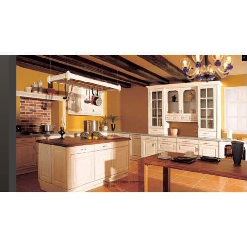 Modular wood kitchen wall hanging cabinet(LH-SW039)