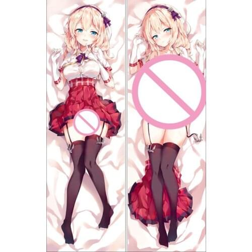 MMF bilan hangxian anime sexy staihou & Hood & IJN Fuso & IJN Kisaragi pillow cover anime azur lane body Pillowcase Dakimakura