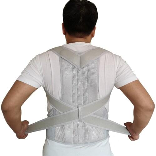Orthotics Posture Corrector Adjustable Women Back Support Belt Posture Correction Brace Corset Shoulder Posture