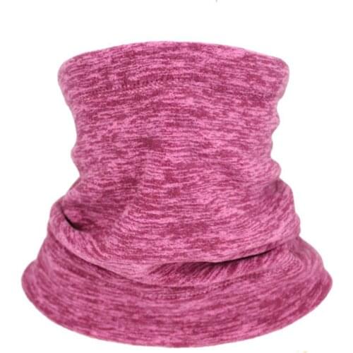 Autumn Winter Windproof Cotton Scarf Collar O Ring Neckerchief Warm Neck High-grade Fleece Dustproof Thickened Neck Scarf