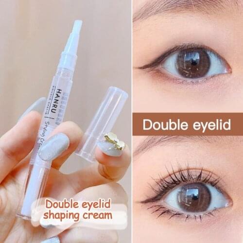 Big Double Eyelids Styling Shaping Tape Cream Tools Practical Eyelid Glue Tool Professional Invisible Long Lasting Lift Eyes