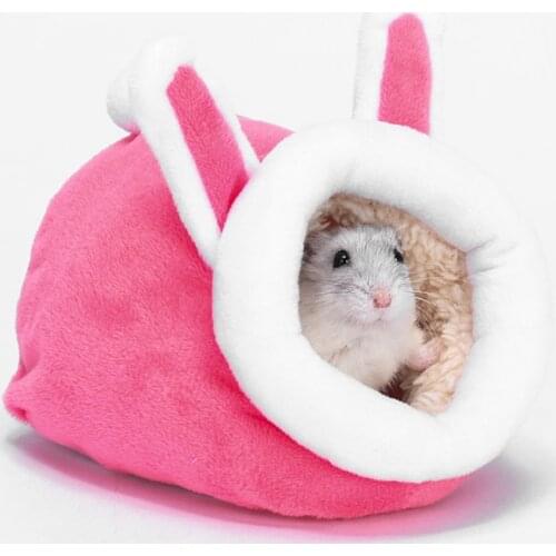 Dropshipping Pet House Guinea Pig Ferrets Hamsters Hedgehogs Rabbits Rats Super Warm Hamster Cage Accessories Small Animal Bed