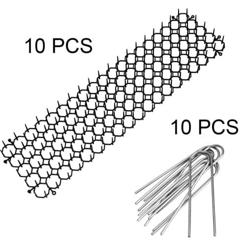 Garden Prickle Strip Mat Spike Portable Outdoor Garden Supplies Gardening Supplies Anti-Cats and Dogs