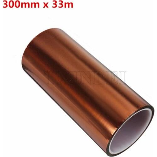 300mm X 33m Polyimide Tape Thermostable Adhesive Film Tape