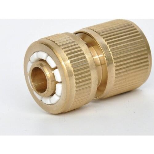 1 Pc G1/2 Inch Garden Male Female Thread Copper Quick Connector Water Connection Accessories Car Washing Pipe Fittings