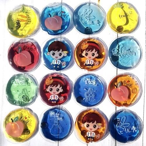 1 Pcs Mini Winter Reusable Gel Hand Warmer Cute Instant Heating Pack Style Random 10*10cm