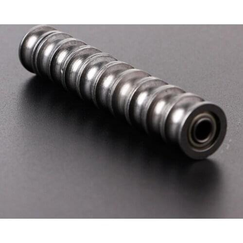 10 Pcs U624ZZ 1.8mm U Groove Guide Pulley Sealed Rail Ball Bearing 4x13x7mm