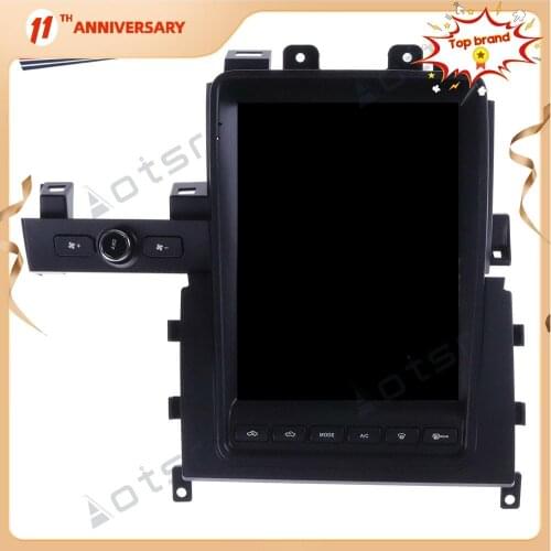 Aorts Vertical Tesla PX6 Android 9.0 64GB CARPLAY Car Radio Player For For Nissan GT-R GTR skyline 2011-2017 Car GPS Navigation