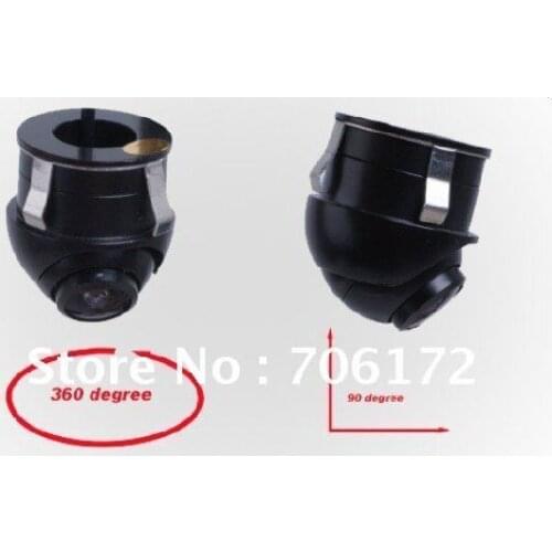 CCD HD night vision car rear view camera front view side view rear camera with 360 degree Rotation Universal camera