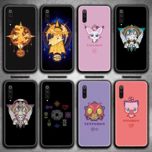 Anime Digimon Japan Phone Case for Xiaomi Mi Note 10 Lite Mi 9T Pro xiaomi 10 CC9 9SE
