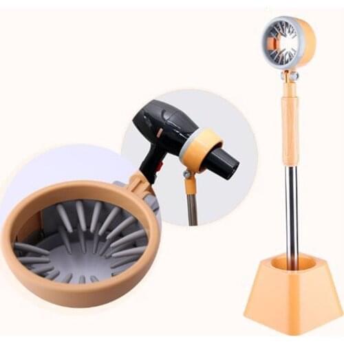 Pet Hair Dryer Holder Stand 180 Degree Rotating Bracket For Hair Dryer 180 Degree Rotatable For Free Angle Adjustment