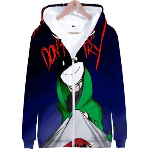 Dreamwastaken Technoblade GeorgeNotFound 3D print autumn winter Holiday passionate style Men/Women Streetwear Style Zip hooded