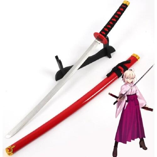 Hakuouki Yukimura Jiziru Wooden Cosplay Prop Samurai Sword Performance Props