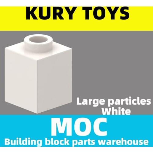 Kury Toys DIY MOC For Large particles Building block parts For 1 x 1 For toy brick