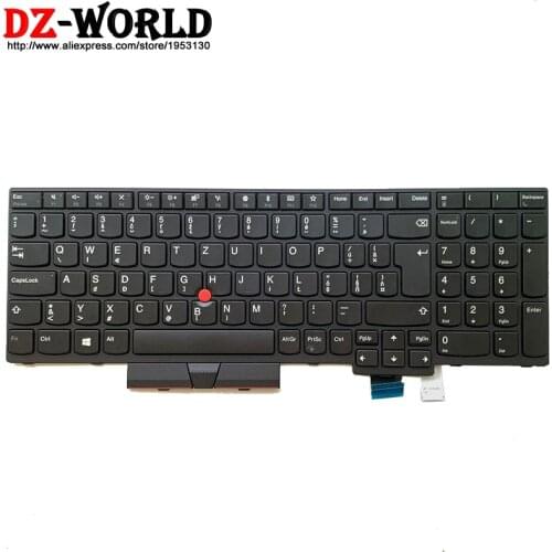 New Original SK Slovakian Keyboard for Lenovo Thinkpad T570 P51S T580 P52S LaptopTeclado 01ER524 01EN952 SN20M07871