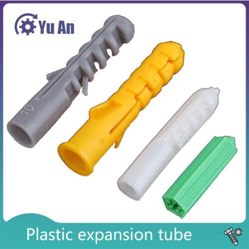Plastic Expansion Pipe / Expansion Pipe / Rubber Plug / Plastic Pipe / Nylon Plunger / Anchor Plug M6-M14 100PCS