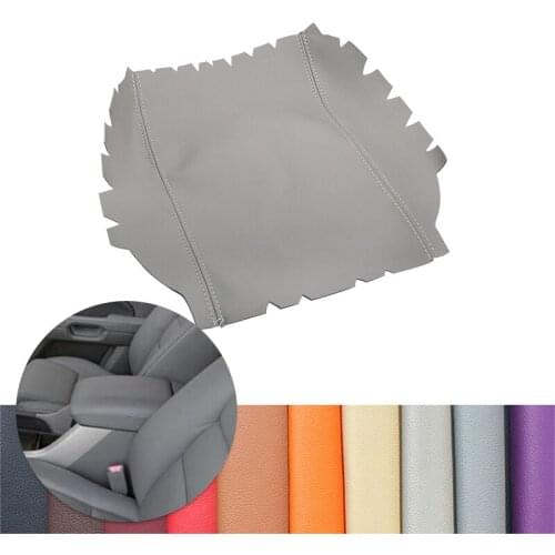 Gray For Honda Pilot 2003 2004 2005 2006 2007 2008 Car Accessories Center Control Armrest Box Microfiber Leather Cover Decor