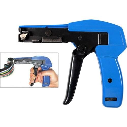 Zip Tie Automatic Tensioner Cutter Pilers with Steel Handle Nylon Ties Cable Management Fastening Clamping Cutting Tool 85DA