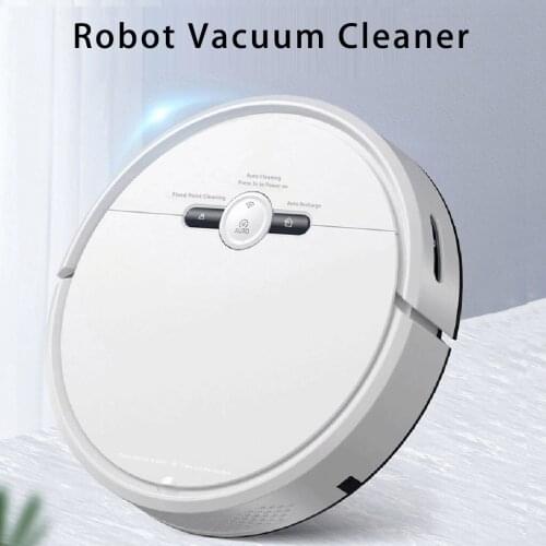 2 in 1 Wet Mop and Dry Robot Vacuum Quiet for Pet Hair Hard Floors Carpet