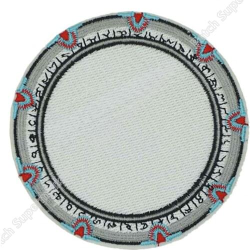 4" STARGATE GATE Movie TV Show Series Costume Cosplay Embroidered Emblem iron on patch Baseball Cap Badge