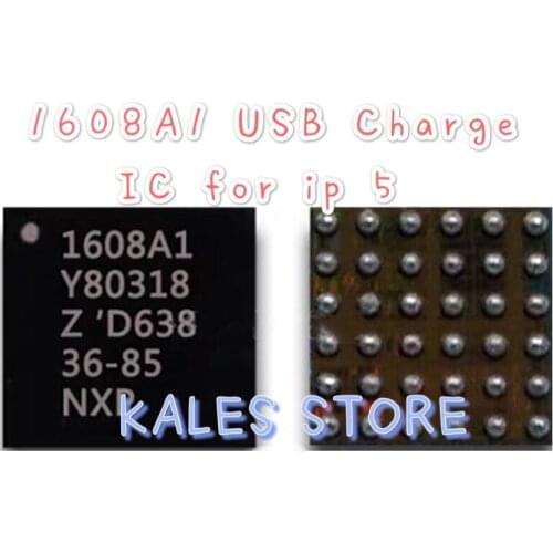 50pcs/lot 1608A1 USB charger Chip U2 charging ic for ipon 5
