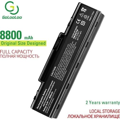8800mAh 12 Cells Laptop Battery For Acer AS07A51 AS07A75 Aspire 5738 5738ZG AS5740 2930 4310 4520 4530 4710 4720 4730 4920 5740