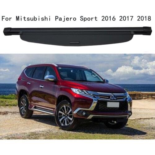 Car Rear Trunk Cargo Cover Security Shield Screen shade Fits For Mitsubishi Pajero Sport 2016 2017 2018