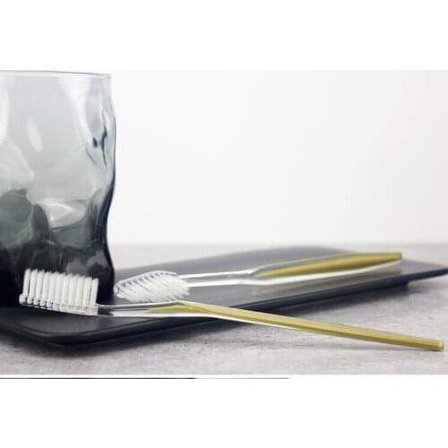 Free Shipping 100Pieces/lot High-end High quality Hotel Party Family Toothbrush Wholesale Independent packaging